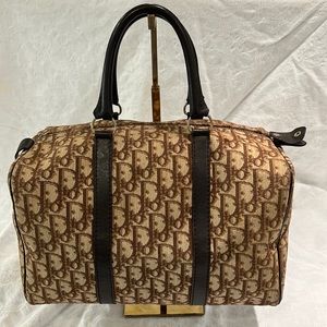 Vintage Dior Trotter Boston Bag